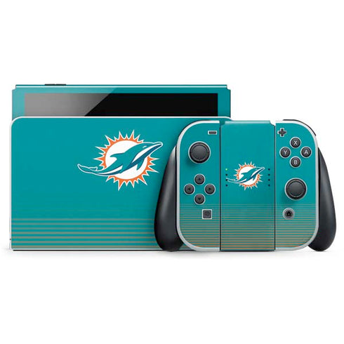NFL Miami Dolphins Breakaway Nintendo Skins