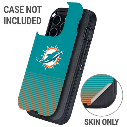 NFL Miami Dolphins Breakaway Otterbox Defender iPhone Skin