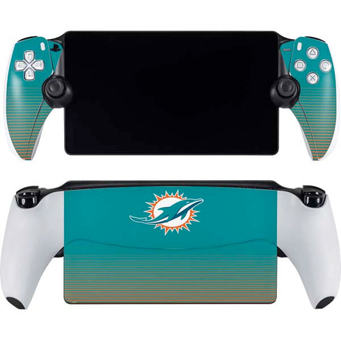 NFL Miami Dolphins Breakaway PlayStation Portal Remote Player Skin