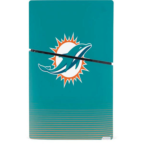 NFL Miami Dolphins Breakaway PS5 Slim Digital Edition Console Skin