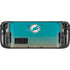 NFL Miami Dolphins Breakaway Steam Deck Handheld Gaming Computer Skin