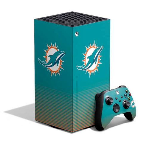NFL Miami Dolphins Breakaway XBox Series X Digital Edition Bundle Skin