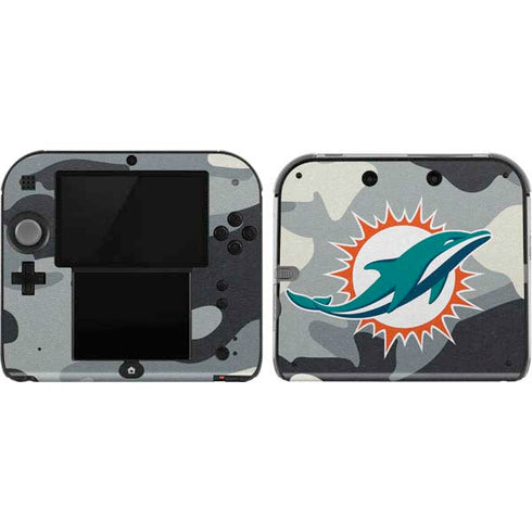 NFL Miami Dolphins Camo Nintendo Skins