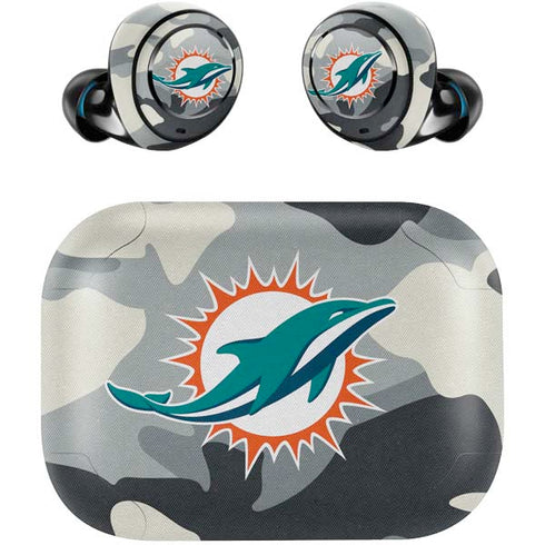 NFL Miami Dolphins Camo Amazon Echo Buds Skin