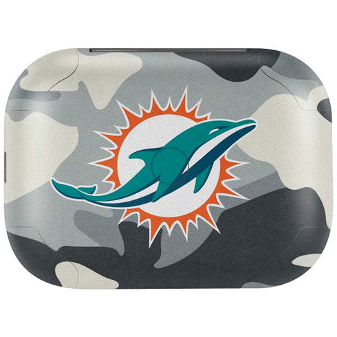 NFL Miami Dolphins Camo Amazon Echo Buds Skin