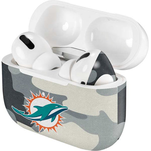 NFL Miami Dolphins Camo Apple AirPods Pro Skin