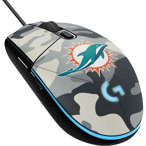NFL Miami Dolphins Camo G203 Prodigy RGB Wired Gaming Mouse Skin