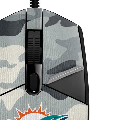 NFL Miami Dolphins Camo G203 Prodigy RGB Wired Gaming Mouse Skin