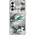 NFL Miami Dolphins Camo Galaxy A16 5G Clear Case