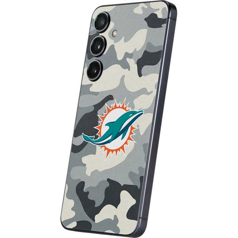 NFL Miami Dolphins Camo Galaxy A16 5G Skin