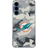 NFL Miami Dolphins Camo Galaxy A35 5G Clear Case