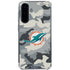 NFL Miami Dolphins Camo Galaxy A36 5G Clear Case