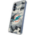NFL Miami Dolphins Camo Galaxy A55 5G Clear Case