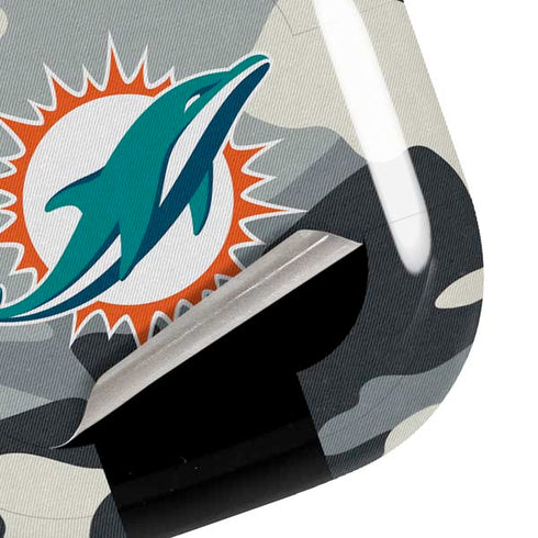 NFL Miami Dolphins Camo Galaxy Buds Live Skin