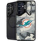 NFL Miami Dolphins Camo Galaxy S24 FE Kickstand Case