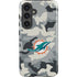 NFL Miami Dolphins Camo Galaxy S25 Impact Case