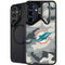 NFL Miami Dolphins Camo Galaxy S25 Plus Kickstand Case
