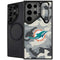 NFL Miami Dolphins Camo Galaxy S24 Ultra Kickstand Case