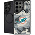 NFL Miami Dolphins Camo Galaxy S24 Ultra Kickstand Case