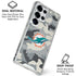 NFL Miami Dolphins Camo Galaxy S25 Ultra Clear Case