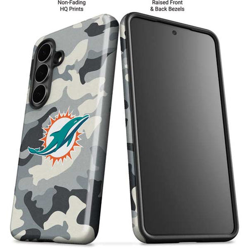 NFL Miami Dolphins Camo Galaxy S26 Impact Case