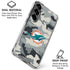 NFL Miami Dolphins Camo Galaxy S26 Plus Clear Case
