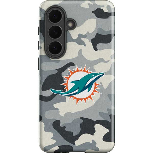 NFL Miami Dolphins Camo Galaxy S26 Plus Impact Case