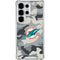 NFL Miami Dolphins Camo Galaxy S26 Ultra Clear Case