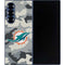 NFL Miami Dolphins Camo Galaxy Z Fold6 Skin