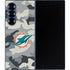 NFL Miami Dolphins Camo Galaxy Z Fold6 Skin