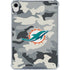 NFL Miami Dolphins Camo iPad 11th Gen (2025) Clear Case
