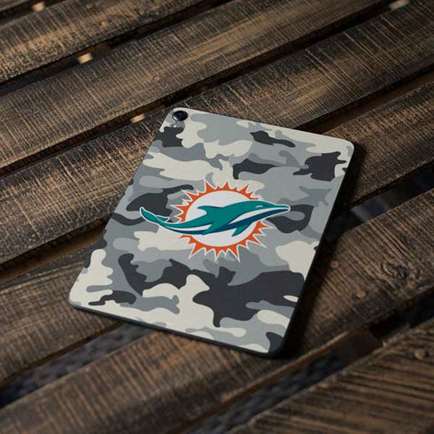 NFL Miami Dolphins Camo Apple iPad Pro Skin