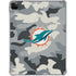 NFL Miami Dolphins Camo iPad Pro 11in (2024) Clear Case