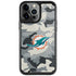 NFL Miami Dolphins Camo iPhone Cases