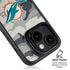 NFL Miami Dolphins Camo iPhone 14 Plus Kickstand Case