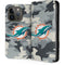 NFL Miami Dolphins Camo iPhone 15 Pro Folio Case
