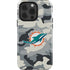 NFL Miami Dolphins Camo iPhone 15 Pro Impact Case