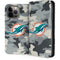 NFL Miami Dolphins Camo iPhone 15 Pro Max Folio Case