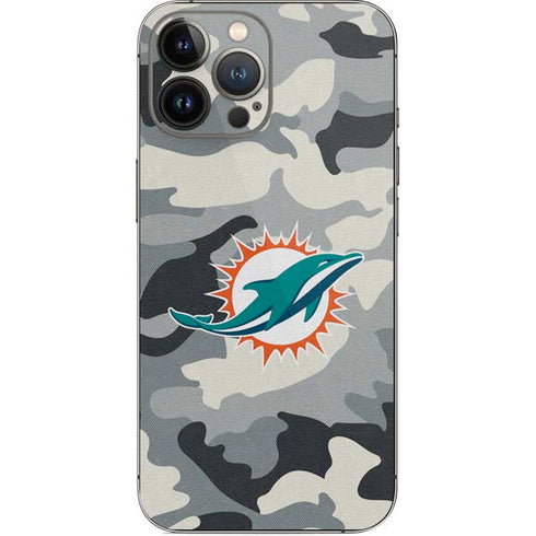 NFL Miami Dolphins Camo iPhone 15 Pro Max Skin