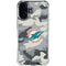 NFL Miami Dolphins Camo iPhone 16 Clear Case