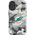 NFL Miami Dolphins Camo iPhone 16 Impact Case