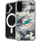 NFL Miami Dolphins Camo iPhone 16 MagSafe Case