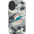 NFL Miami Dolphins Camo iPhone 16 Magsafe Impact Case