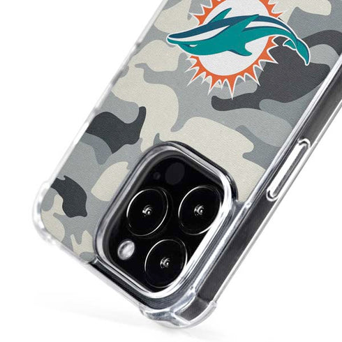 NFL Miami Dolphins Camo iPhone 16 Pro Max MagSafe Case