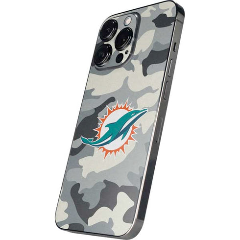 NFL Miami Dolphins Camo iPhone 16 Pro Max Skin