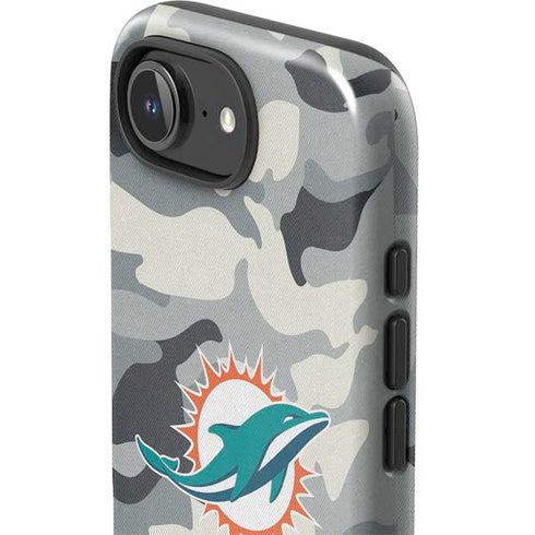NFL Miami Dolphins Camo iPhone 16e Impact Case
