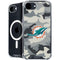 NFL Miami Dolphins Camo iPhone 16e MagSafe Case