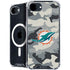NFL Miami Dolphins Camo iPhone 16e MagSafe Case