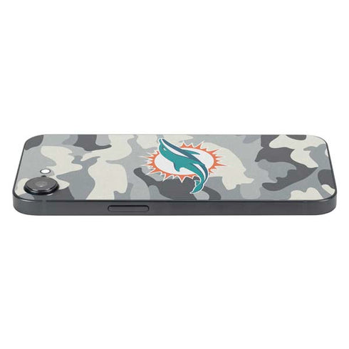 NFL Miami Dolphins Camo iPhone 16e Skin