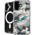 NFL Miami Dolphins Camo iPhone 17 MagSafe Case